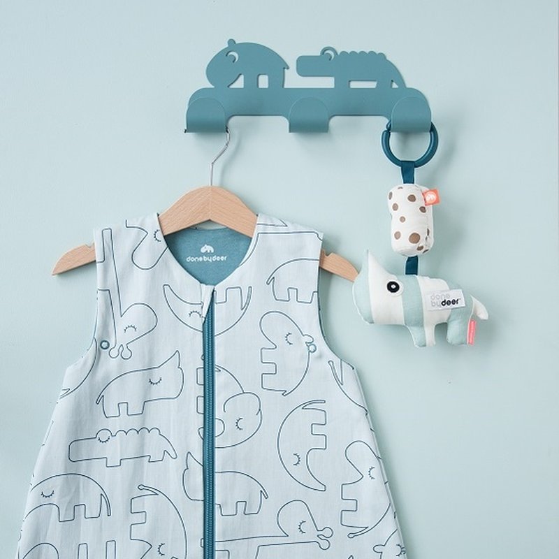 Done by Deer Śpiworek 1.0 Tog 70 cm Blue