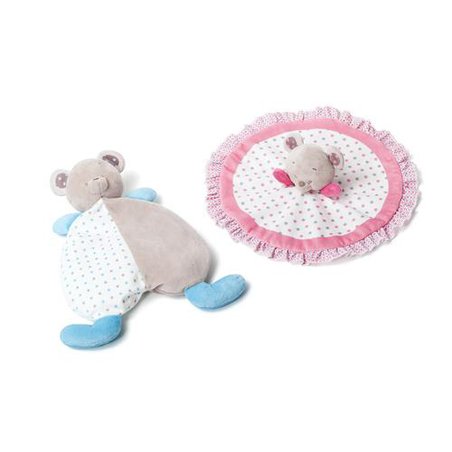 BABYONO - 1236 Przytulanka dla niemowląt - kocyk BEAR TONY