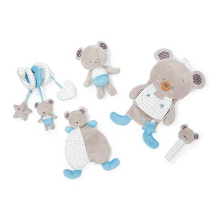 BABYONO - 1236 Przytulanka dla niemowląt - kocyk BEAR TONY