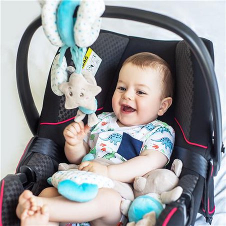 BABYONO - 1236 Przytulanka dla niemowląt - kocyk BEAR TONY