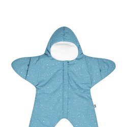 Baby Bites Kombinezon letni Star (3-6 miesięcy) Turquoise BABY BITES