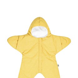 Baby Bites Kombinezon zimowy Star (3-6 miesięcy) Yellow BABY BITES