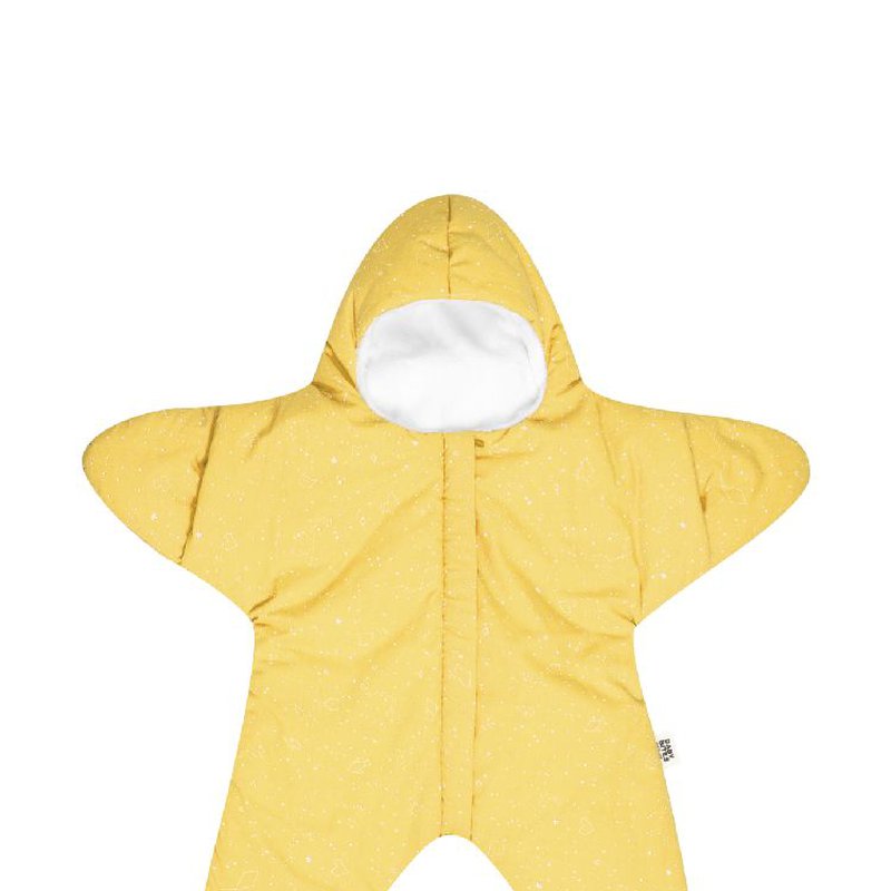 Baby Bites Kombinezon zimowy Star (3-6 miesięcy) Yellow BABY BITES