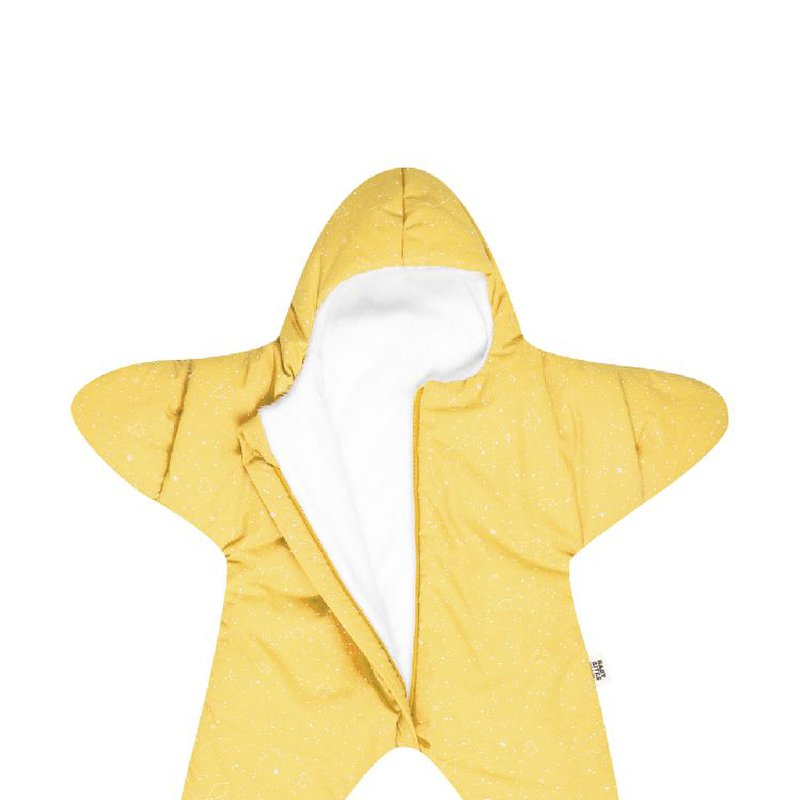 Baby Bites Kombinezon zimowy Star (3-6 miesięcy) Yellow BABY BITES