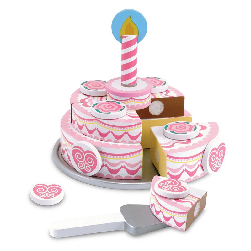 Melissa&Doug® - Tort warstwowy - zabawa w urodziny