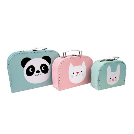 Walizki 3 szt., Panda Miko i Przyjaciele, Rex London Walizki 3 szt., Panda Miko i Przyjaciele, Rex London