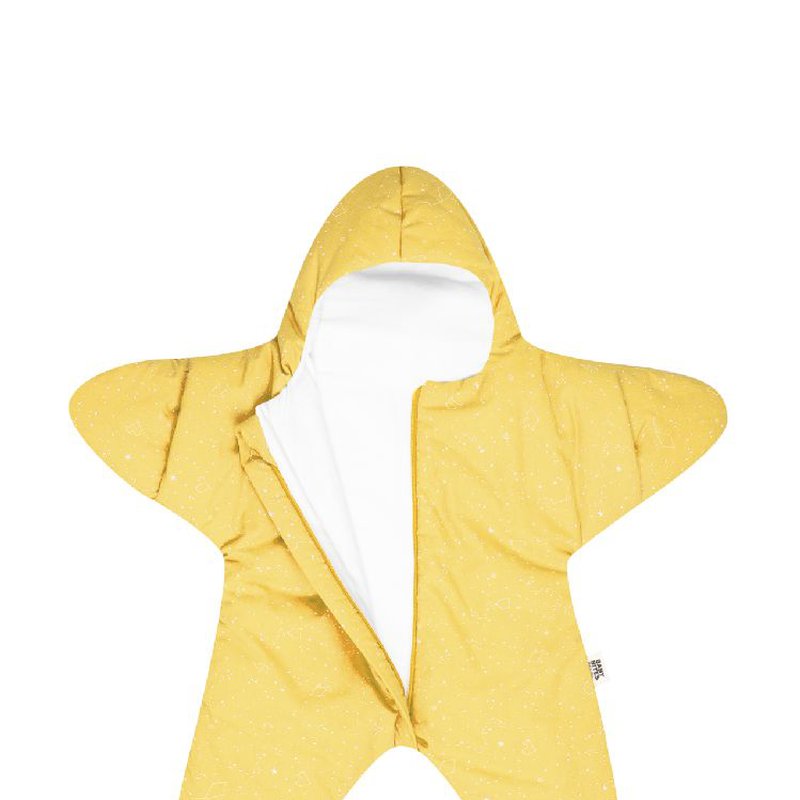 Baby Bites Kombinezon letni Star (3-6 miesięcy) Yellow BABY BITES