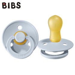BIBS BABY BLUE L Smoczek Uspokajający kauczuk Hevea