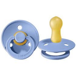 BIBS SKY BLUE S Smoczek Uspokajający kauczuk Hevea