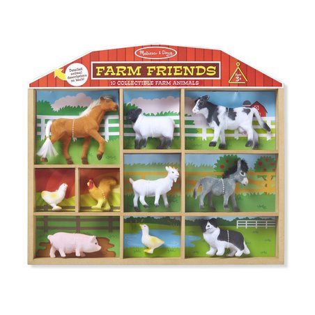 Melissa&Doug® - Przyjaciele z farmy – Zestaw 10 figurek