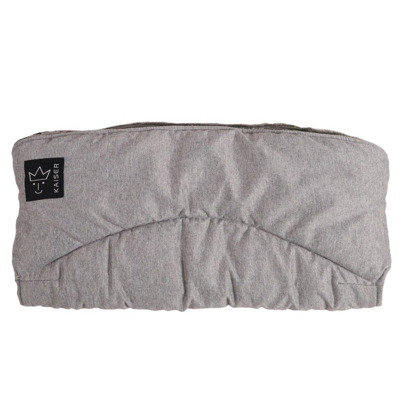 Mufki do wózka, ALASKA MELANGE, jasnoszare, Kaiser