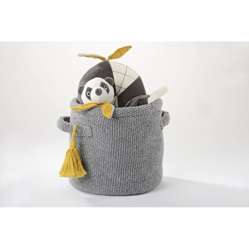 Kosze na dziecięce akcesoria 3 szt., Panda, Kikadu