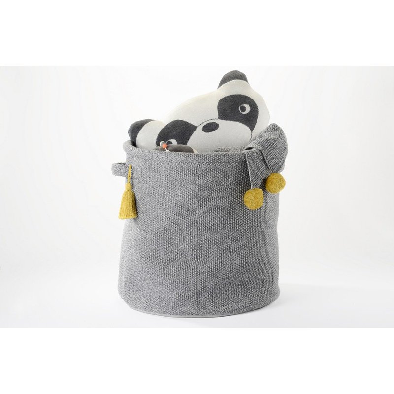 Kosze na dziecięce akcesoria 3 szt., Panda, Kikadu