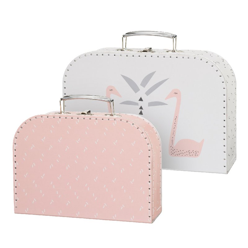 Fresk Zestaw walizek 2 szt. Łabędź FRESK