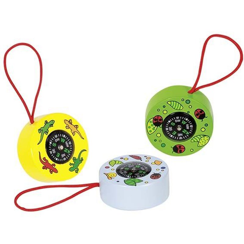 Goki® - Goki kompas drewniany