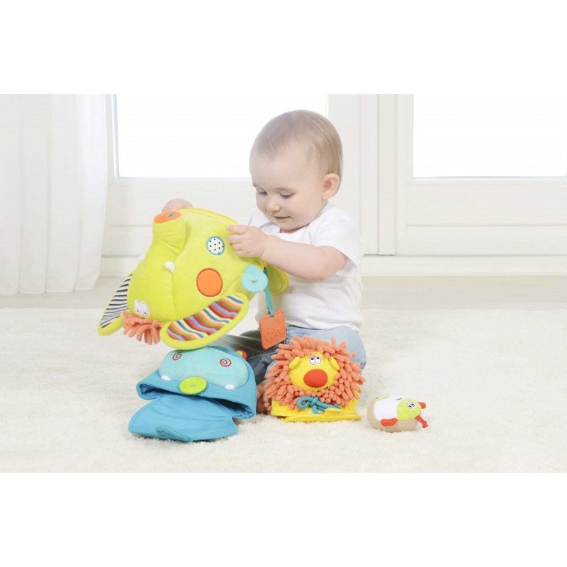 Zabawka sensoryczna 4w1, Safari, Dolce