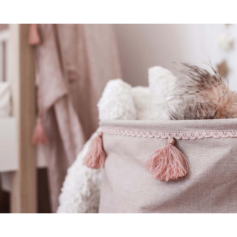 Kosz na zabawki różowy JABADABADO JaBaDaBaDo