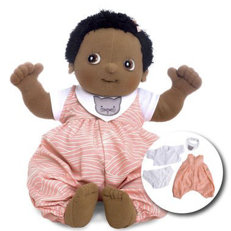 Rubens Barn® - Lalka Rubens Baby, Nora z 4 ubrankami, Rubens Barn, RB-120096