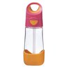 Tritanowa butelka ze słomką 450 ml, Strawberry Shake, b.box Tritanowa butelka ze słomką 450 ml, Strawberry Shake, b.box