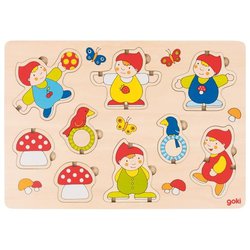 Goki® - Puzzle przestrzenne krasnale
