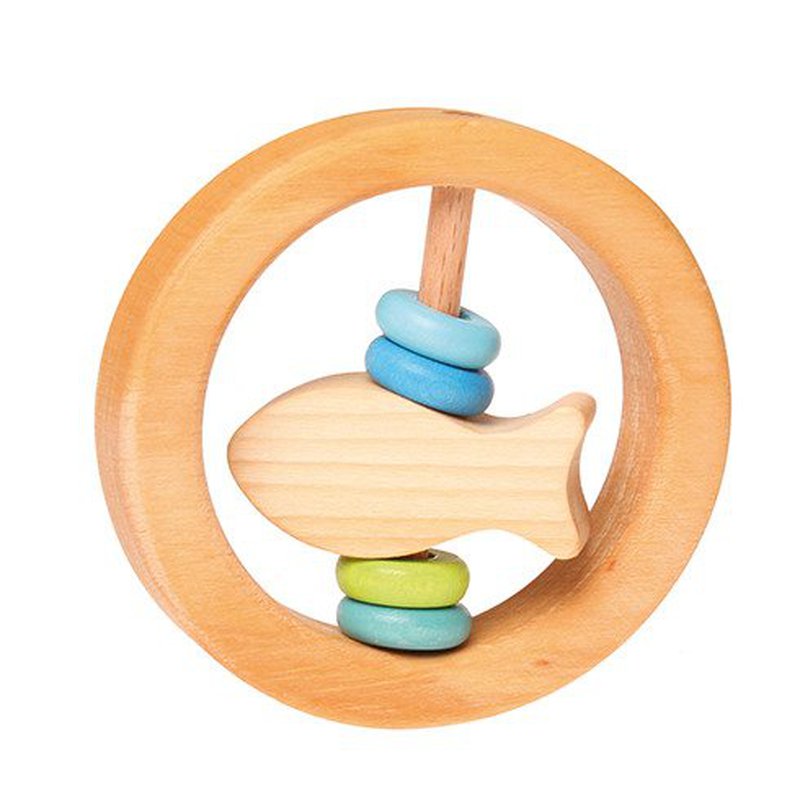 Grzechotka okrągła z rybką 0+, Grimm's