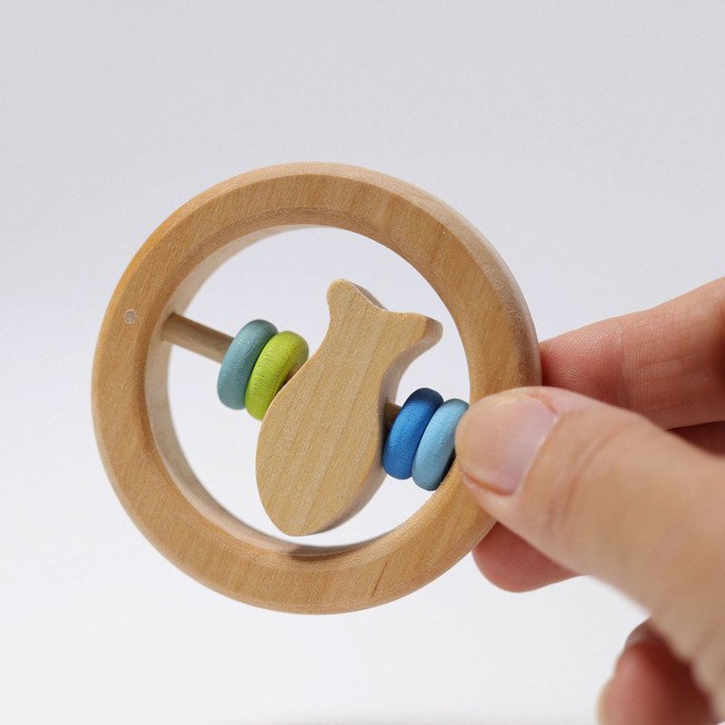 Grzechotka okrągła z rybką 0+, Grimm's