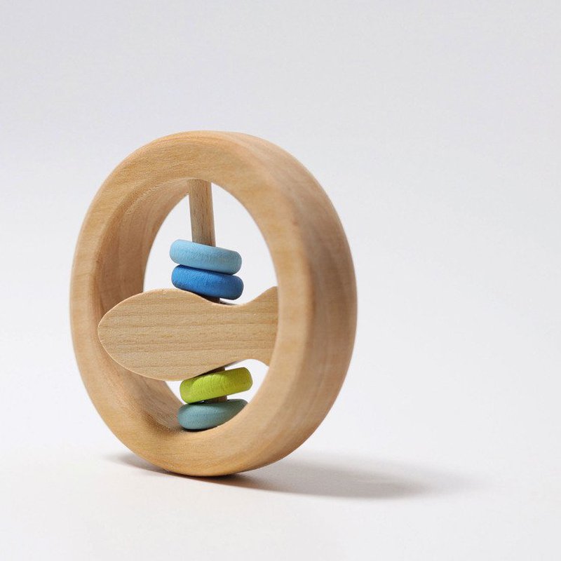 Grzechotka okrągła z rybką 0+, Grimm's