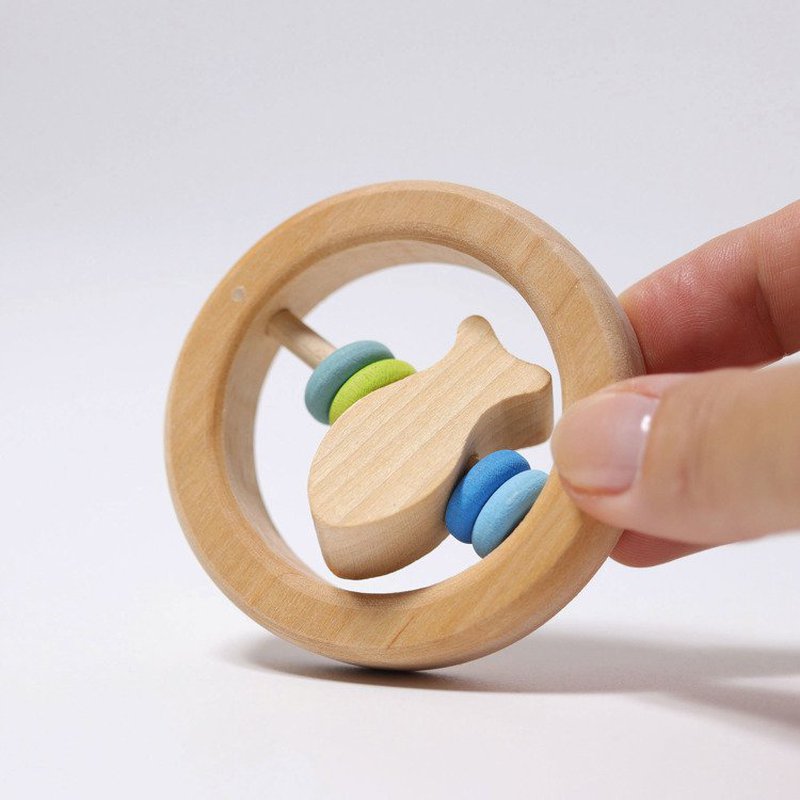 Grzechotka okrągła z rybką 0+, Grimm's