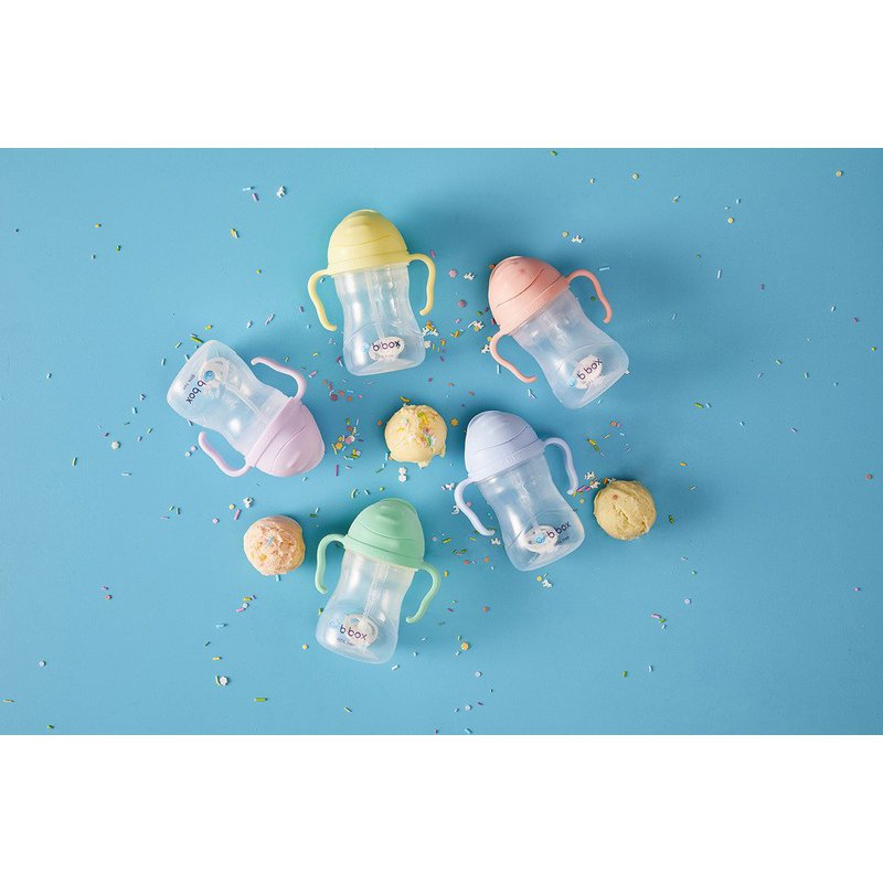 Bidon ze słomką 240 ml, Gelato Pistachio, b.box