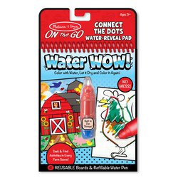 Melissa&Doug® - Malowanka wodna Kolorowanka Połącz kropki WaterWOW