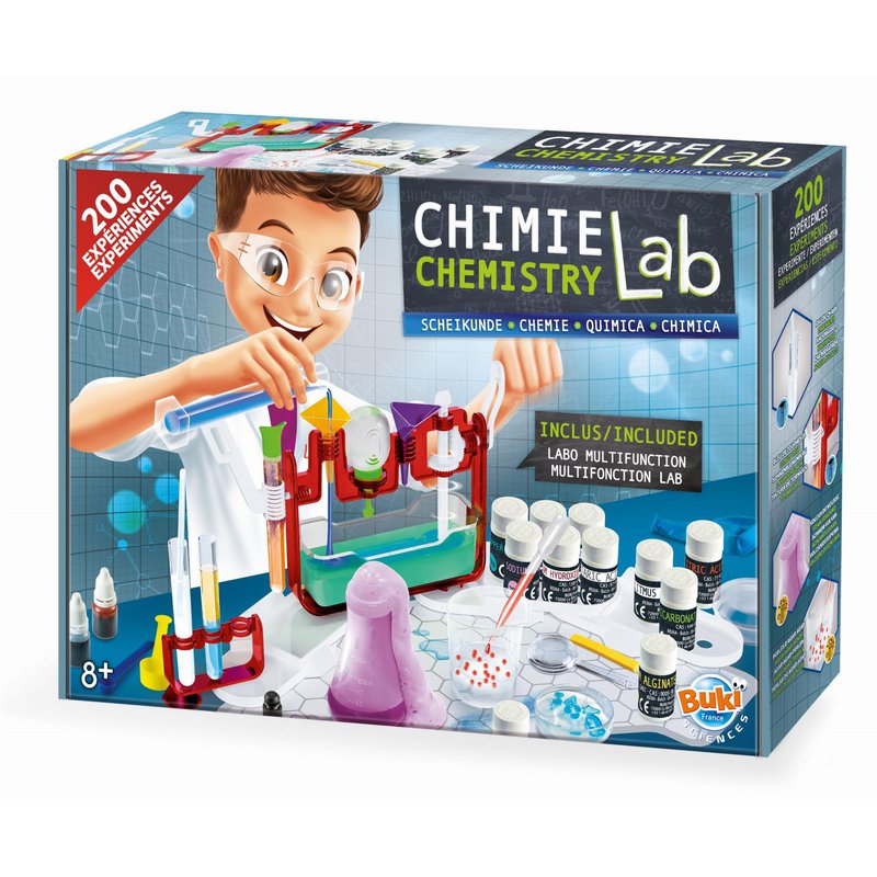 BUKI - Laboratorium chemiczne 200 eksperymentw 8364