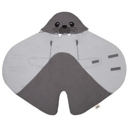 Baby Bites Otulacz 70 x 34 cm Foka szary BABY BITES