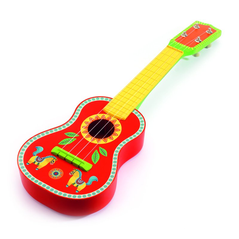 Djeco - Drewniana gitara Ukukl DJ06013