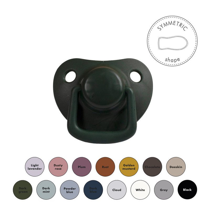 Filibabba Smoczki 2 szt. 0m+ Dark Green FILIBABBA