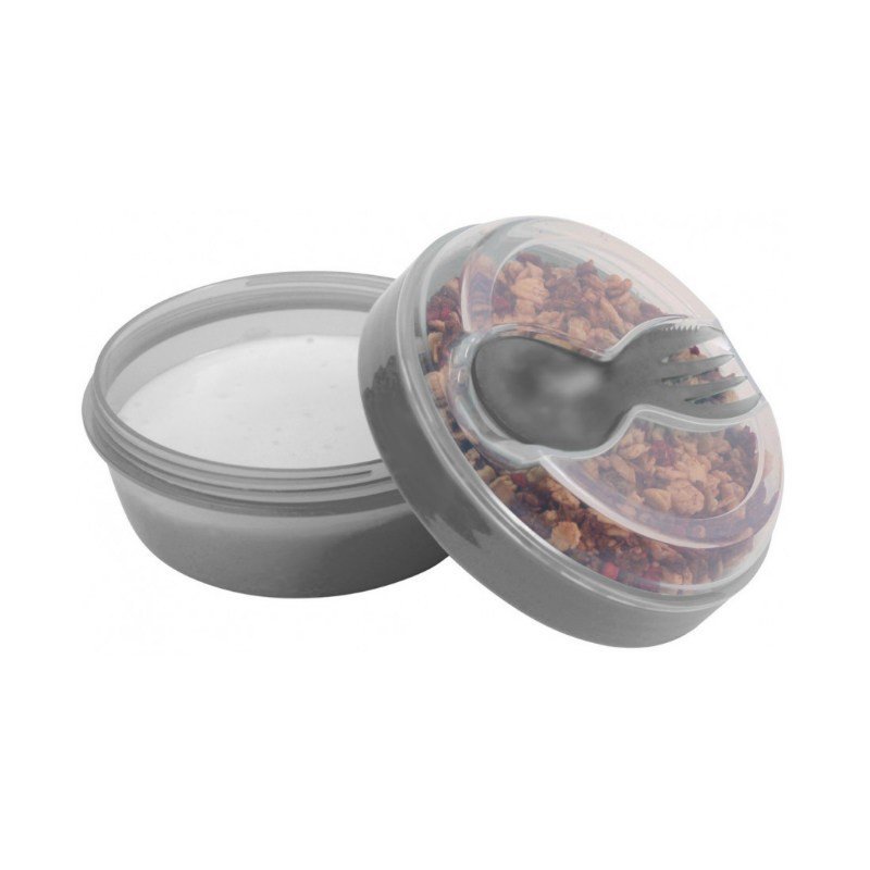 Carl Oscar- N'ice Cup™ Pojemnik śniadaniowy z wkładem chłodzący Grey - Spider CARL OSCAR