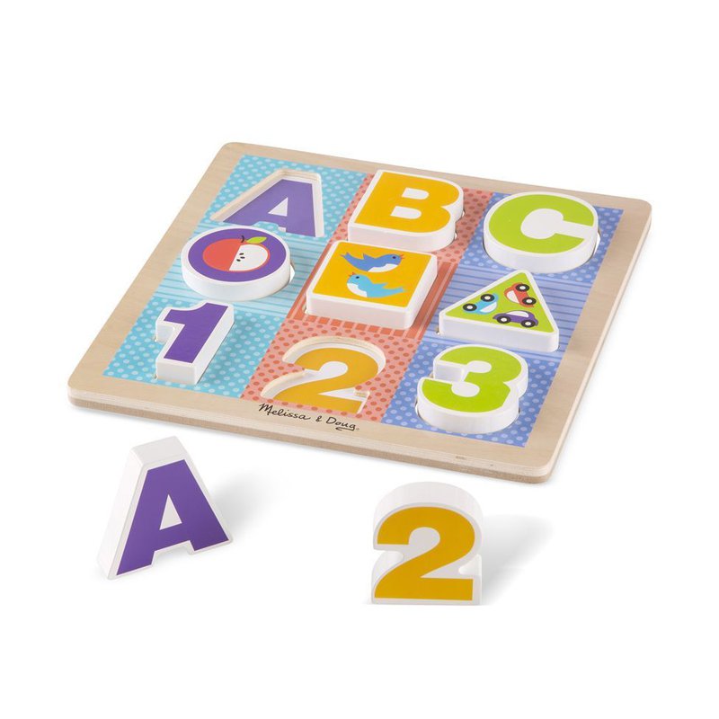 Melissa&Doug® - Układanka ABC - pierwsze puzzle