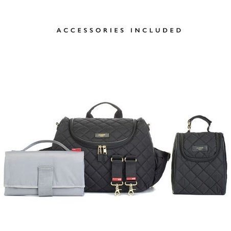 Storksak Torba Plecak dla Mamy Poppy Black Storksak Torba Plecak dla Mamy Poppy Black