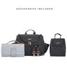 Storksak Torba Plecak dla Mamy Poppy Black Storksak Torba Plecak dla Mamy Poppy Black