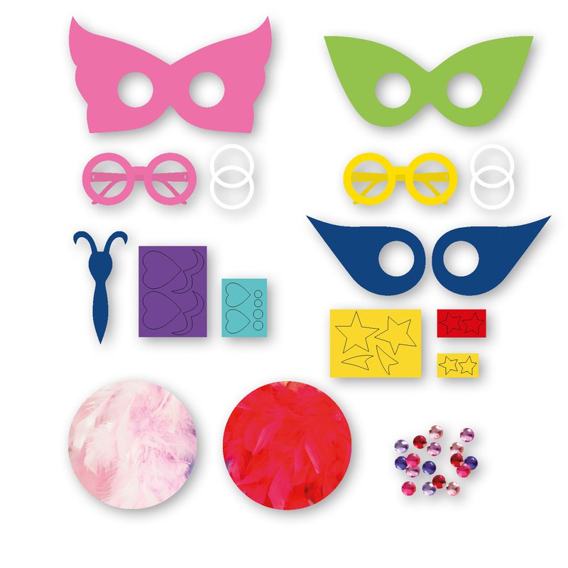 Zestaw artystyczny Apli Kids - Maski Karnawałowe