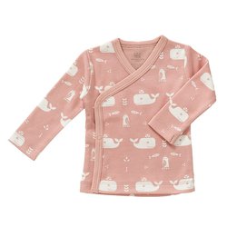 Fresk Kardigan bawełniany 3-6 miesięcy Wieloryb Mellow rose FRESK