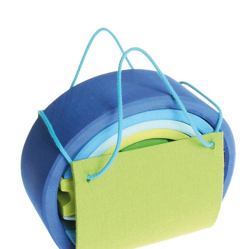 Dom mobilny 3+, różowo-pomarańczowy, Grimm's