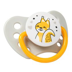 BABYONO - 1226/02 Smoczek anatomiczny silikonowy 2szt 3-6m NATURAL NURSING