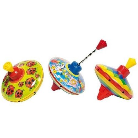 Goki® - Kolorowy bączek, zabawka dźwiękowa, Goki 53049 Goki® - Kolorowy bączek, zabawka dźwiękowa, Goki 53049