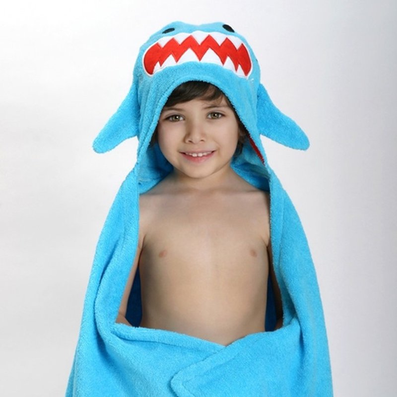 Zoocchini Ręcznik Z Kapturem Rekin