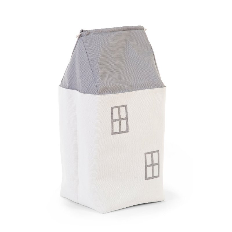 CHILDHOME - Pojemnik na zabawki 32 x 32 x 73 cm Domek
