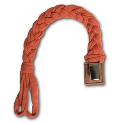 Hi Little One - warkoczykowa zawieszka do smoczka Pacifer holder Rust