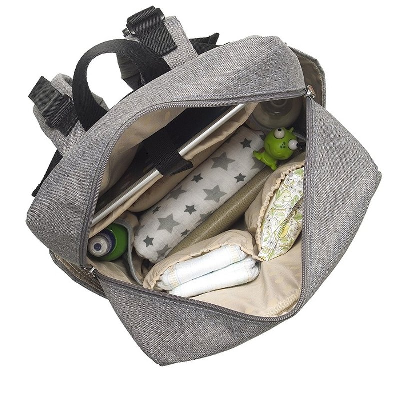 Babymel Plecak dla Taty George Black/Grey