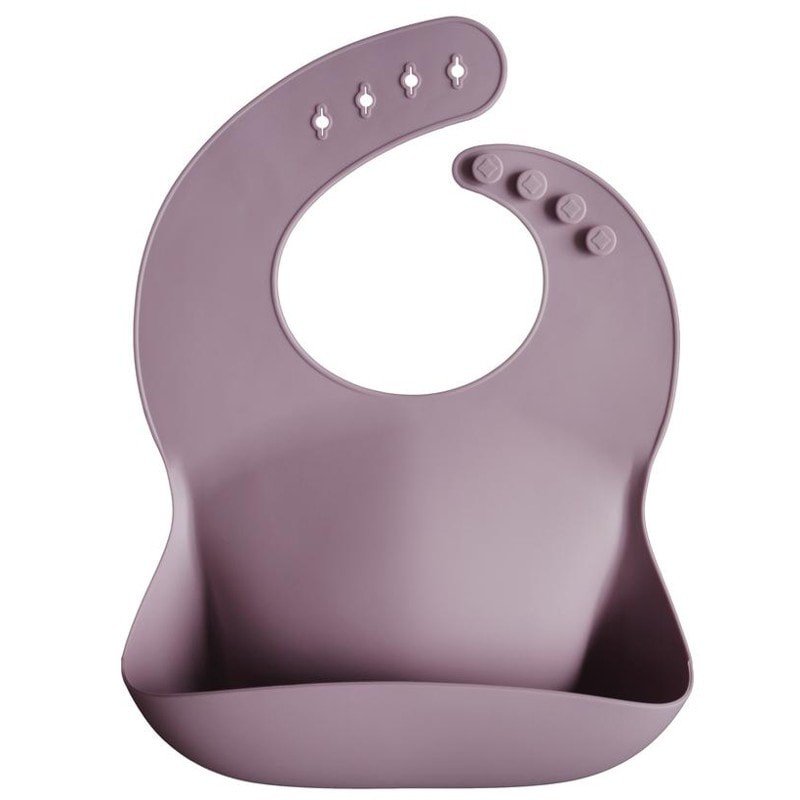 Mushie - śliniak silikonowy Pale Mauve mushie