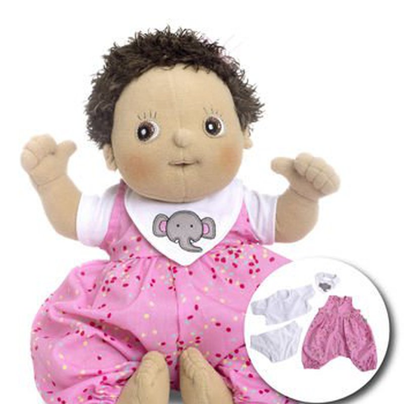 Rubens Barn® - Lalka Rubens Baby, Molly z 4 ubrankami, Rubens Barn, RB-120094