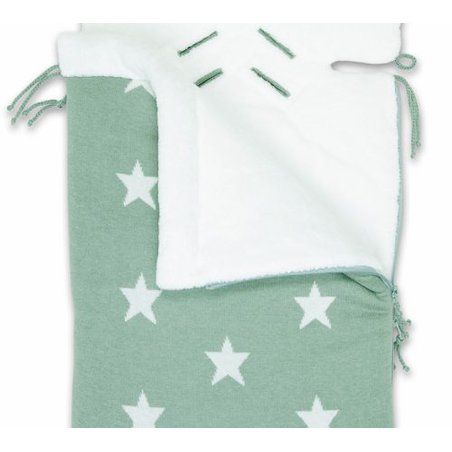 Baby's Only, Star Śpiworek do fotelika samochodowego 0+, Miętowy/Biały, WYPRZEDAŻ -50% BABY'S ONLY Baby's Only, Star Śpiworek do fotelika samochodowego 0+, Miętowy/Biały, WYPRZEDAŻ -50% BABY'S ONLY